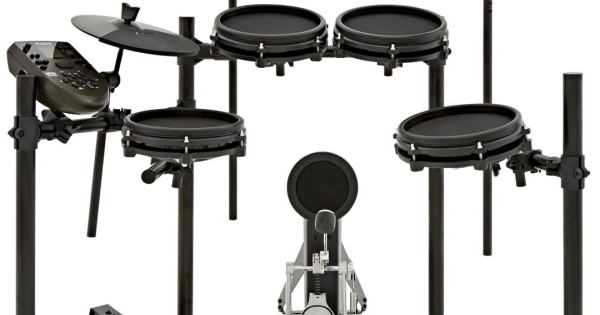 Alesis Nitro Mesh Kit - Batteria Elettronica con Sgabello, Cuffie