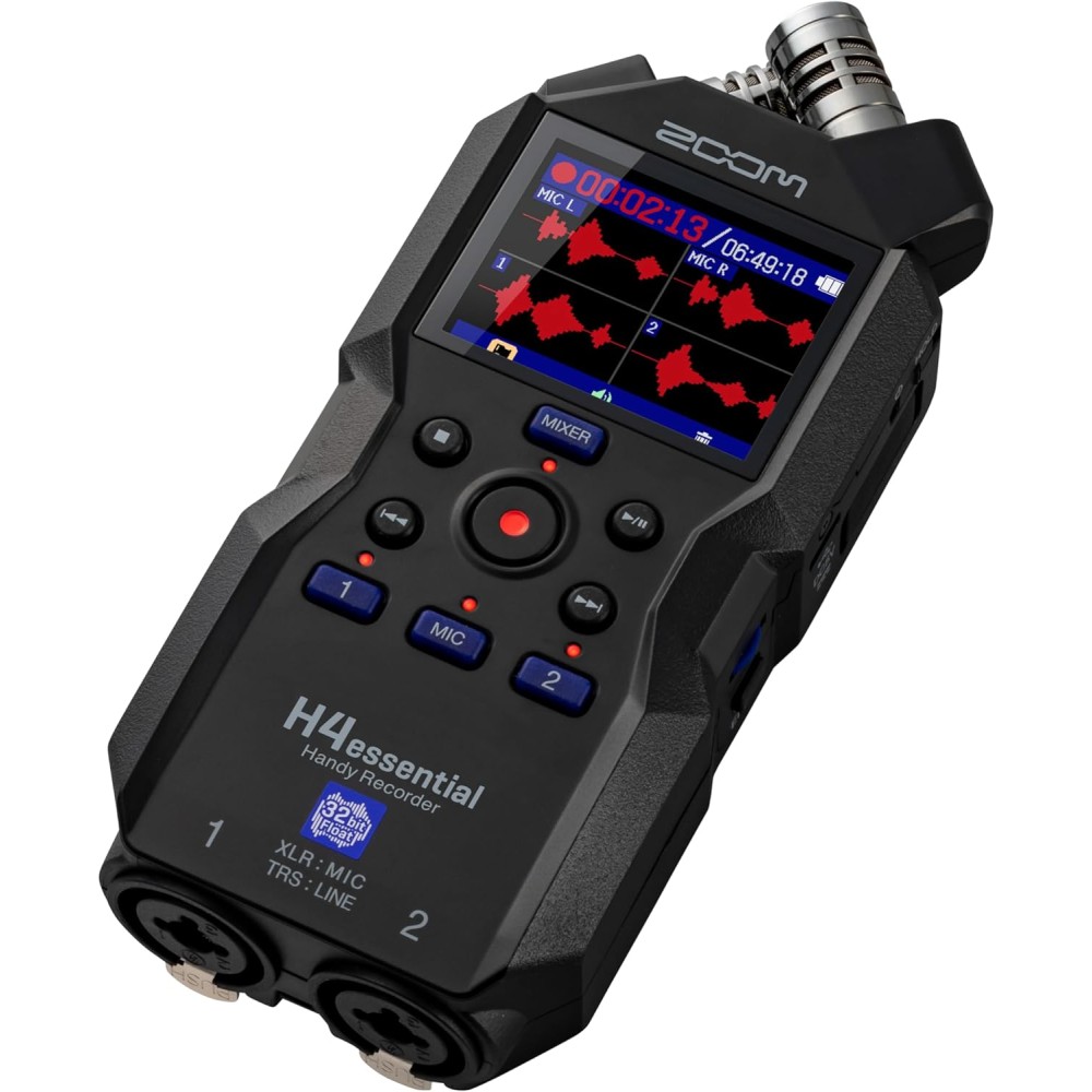 ZOOM H4 Essential - REGISTRATORE DIGITALE 4 TRACCE 32 BIT FLOTTING POINT